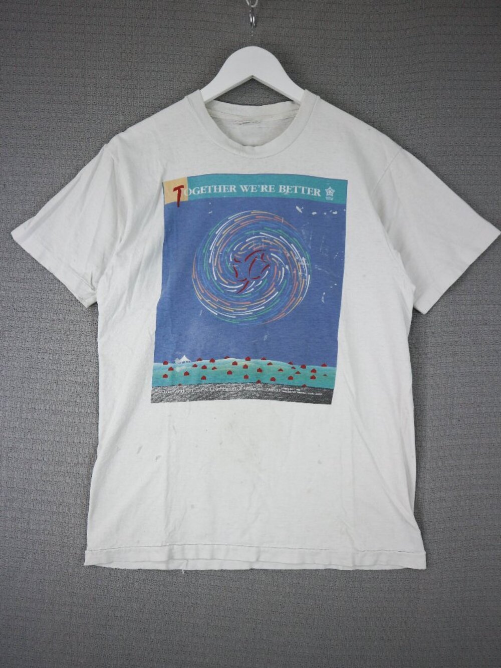 Together We're Better Single Stitch Vintage Tee Mens Large Canada